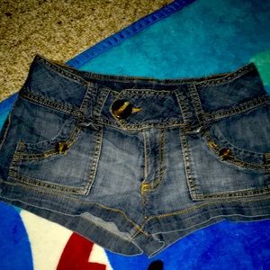 Short shorts size 2 by o.p lightly used